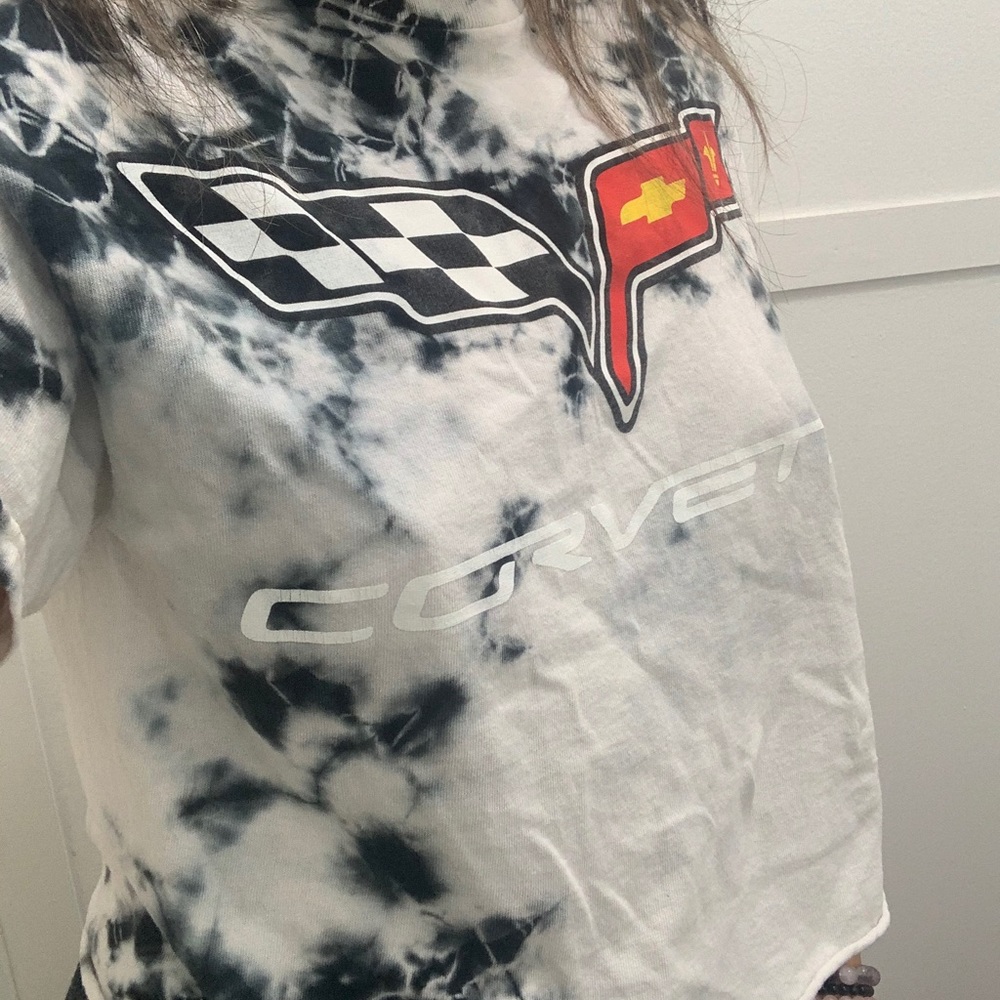 TIE DYE VINTAGE CORVETTE SHIRT